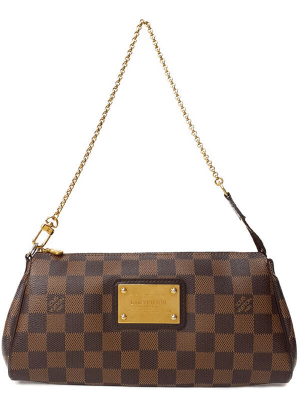 Louis Vuitton Damier Eva Chain Handbag